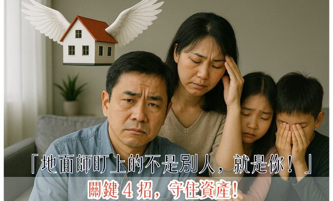 「地面師盯上的不是別人，就是您！」